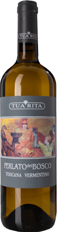 17,95 € | White wine Tua Rita Perlato del Bosco Bianco I.G.T. Toscana Tuscany Italy Vermentino Bottle 75 cl
