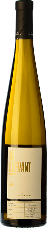 Spedizione Gratuita | Vino bianco U Més U De Llevant Crianza D.O. Penedès Catalogna Spagna Malvasía de Sitges 75 cl