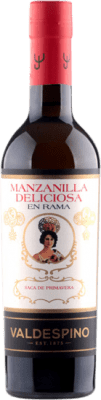 Free Shipping | Fortified wine Valdespino Deliciosa en Rama D.O. Manzanilla-Sanlúcar de Barrameda Sanlucar de Barrameda Spain Palomino Fino Half Bottle 37 cl