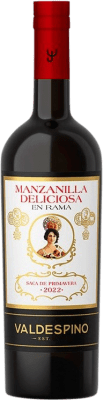 10,95 € | 強化ワイン Valdespino Deliciosa en Rama D.O. Manzanilla-Sanlúcar de Barrameda Sanlúcar de Barrameda スペイン Palomino Fino ハーフボトル 37 cl