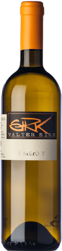 免费送货 | 白酒 Valter Sirk Jakot I.G. Primorska Goriška Brda 斯洛文尼亚 Friulano 75 cl