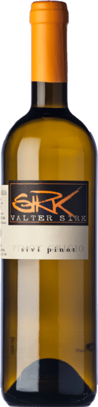 Kostenloser Versand | Weißwein Valter Sirk I.G. Primorska Goriška Brda Slowenien Pinot Gris — Grauburgunder 75 cl