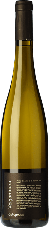 送料無料 | 白ワイン Veigamoura Quinquenio 高齢者 D.O. Rías Baixas ガリシア スペイン Albariño 75 cl