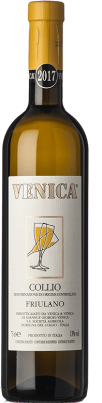 Бесплатная доставка | Белое вино Venica & Venica Primarul D.O.C. Collio Goriziano-Collio Фриули-Венеция-Джулия Италия Friulano 75 cl