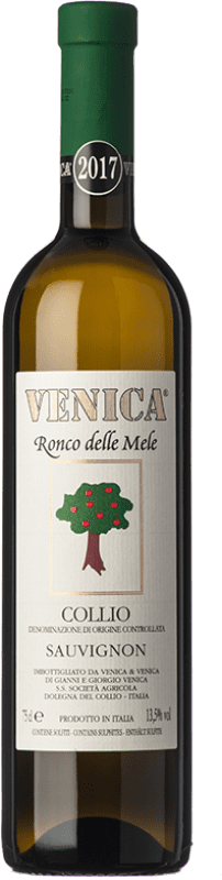 Envío gratis | Vino blanco Venica & Venica Ronco delle Mele Seco D.O.C. Collio Goriziano-Collio Friuli-Venezia Giulia Italia Sauvignon 75 cl