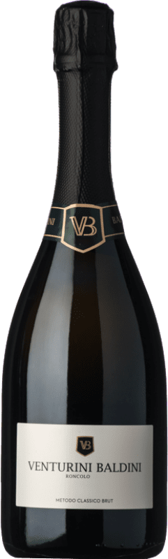 Kostenloser Versand | Weißer Sekt Venturini Baldini Metodo Classico Brut I.G.T. Emilia Romagna Emilia-Romagna Italien Spätburgunder, Chardonnay, Pinot Meunier 75 cl