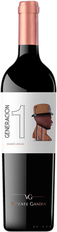 19,95 € 送料無料 | 赤ワイン Vicente Gandía Generación 1 Crianza — クリアンサ D.O. Utiel-Requena