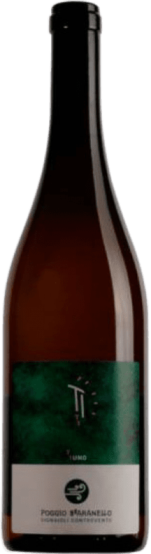 Envio grátis | Vinho branco Poggio Bbaranèllo T1 Bianco I.G.T. Lazio Lácio Itália Grecanico 75 cl