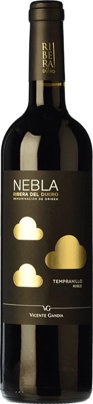 Spedizione Gratuita | Vino rosso Vicente Gandía Nebla Quercia D.O. Ribera del Duero Castilla y León Spagna Tempranillo 75 cl