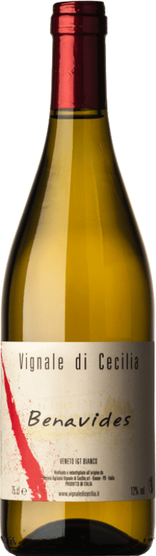 Envio grátis | Vinho branco Vignale di Cecilia Benavides I.G.T. Veneto Vêneto Itália Garganega, Mascate Branco 75 cl