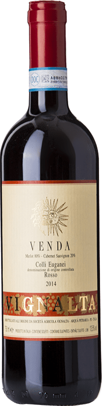 Envio grátis | Vinho tinto Vignalta Rosso Venda D.O.C. Colli Euganei Vêneto Itália Merlot, Cabernet Sauvignon 75 cl