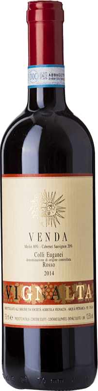 14,95 € | Vino Rosso Vignalta Venda D.O.C. Colli Euganei Veneto Italia Merlot, Cabernet Sauvignon 75 cl