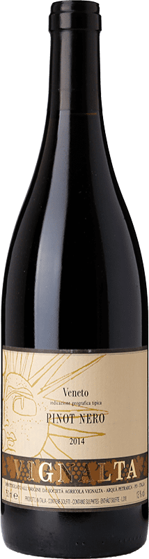 Free Shipping | Red wine Vignalta I.G.T. Veneto Veneto Italy Pinot Black 75 cl