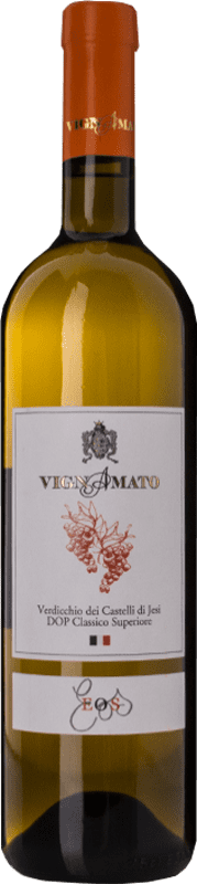 12,95 € | Vinho branco Vignamato Eos Superiore D.O.C. Verdicchio dei Castelli di Jesi Marche Itália Verdicchio 75 cl