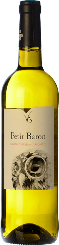 Бесплатная доставка | Белое вино Buzet Petit Baron Blanc A.O.C. Buzet Франция Sémillon, Sauvignon 75 cl