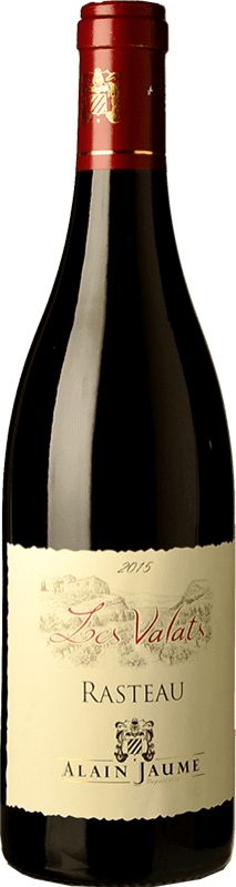 13,95 € Envío gratis | Vino tinto Alain Jaume Rasteau Les Valats Roble I.G.P. Vin de Pays Rasteau