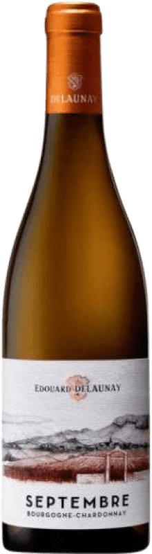 Envio grátis | Vinho branco Edouard Delaunay Septembre A.O.C. Bourgogne Borgonha França Chardonnay 75 cl