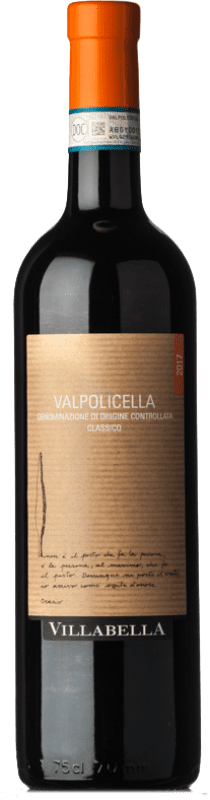 Spedizione Gratuita | Vino rosso Villabella Classico D.O.C. Valpolicella Veneto Italia Corvina, Rondinella, Corvinone 75 cl