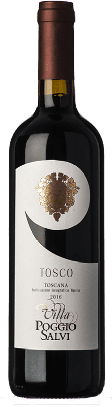 Бесплатная доставка | Красное вино Poggio Salvi Tosco I.G.T. Toscana Тоскана Италия Sangiovese — Санджовезе 75 cl