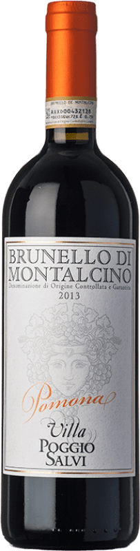Бесплатная доставка | Красное вино Poggio Salvi Pomona D.O.C.G. Brunello di Montalcino Тоскана Италия Sangiovese — Санджовезе 75 cl