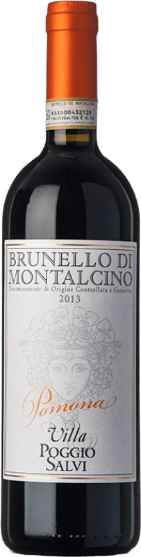 Free Shipping | Red wine Poggio Salvi Pomona D.O.C.G. Brunello di Montalcino Tuscany Italy Sangiovese 75 cl