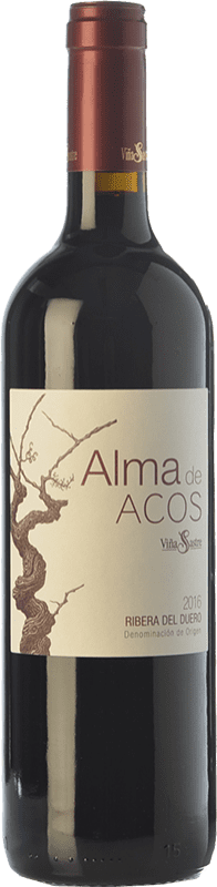15,95 € Free Shipping | Red wine Viña Sastre Alma de Acos Crianza D.O. Ribera del Duero Castilla y León Spain Tempranillo Bottle 75 cl