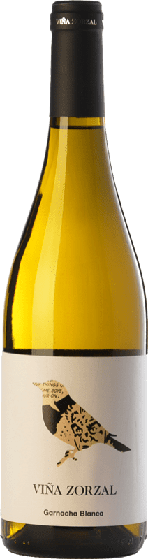 9,95 € Free Shipping | White wine Viña Zorzal Crianza D.O. Navarra Navarre Spain Grenache White Bottle 75 cl