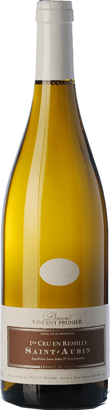 Envoi gratuit | Vin blanc Vincent Prunier Saint-Aubin Premier Cru en Remilly Crianza A.O.C. Chassagne-Montrachet Bourgogne France Chardonnay 75 cl