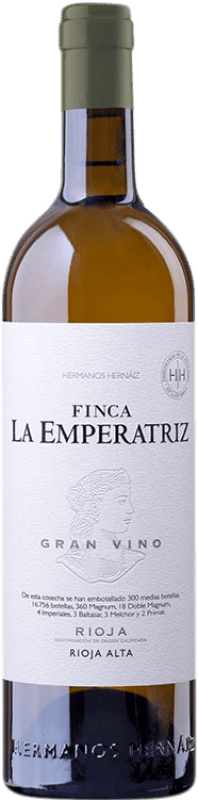 34,95 € Free Shipping | White wine Hernáiz Finca La Emperatriz Gran Vino Blanco Crianza D.O.Ca. Rioja The Rioja Spain Viura Bottle 75 cl