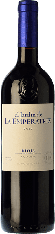 15,95 € | Red wine Hernáiz El Jardín de la Emperatriz Tinto Oak D.O.Ca. Rioja The Rioja Spain Tempranillo, Grenache, Graciano, Viura, Maturana White Bottle 75 cl