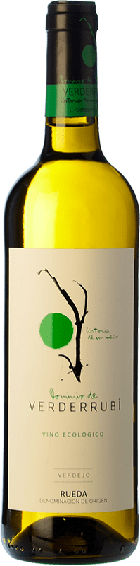 Envoi gratuit | Vin blanc Dominio de Verderrubí Crianza D.O. Rueda Castille et Leon Espagne Verdejo 75 cl