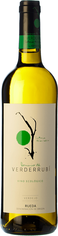 Kostenloser Versand | Weißwein Dominio de Verderrubí Alterung D.O. Rueda Kastilien und León Spanien Verdejo Ökologisch 75 cl