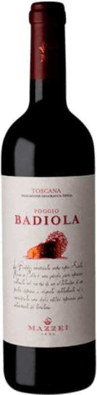 12,95 € Бесплатная доставка | Красное вино Mazzei Poggio Badiola I.G.T. Toscana