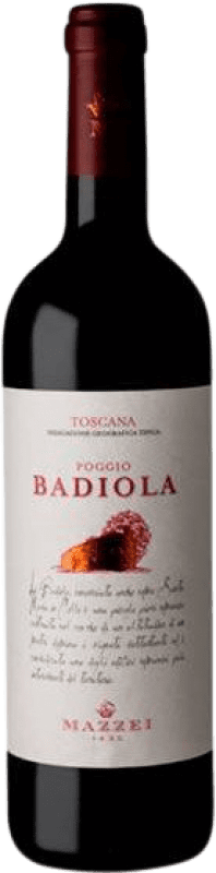 12,95 € 送料無料 | 赤ワイン Mazzei Poggio Badiola I.G.T. Toscana