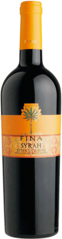 Free Shipping | Red Wine Cantine Fina I.G.T. Terre Siciliane Sicily Italy Syrah — Shiraz 75 cl