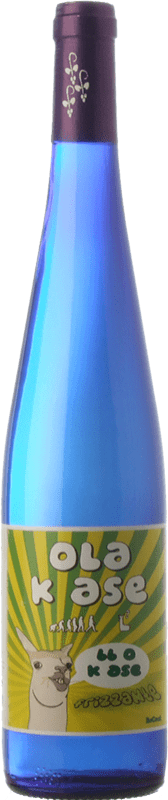 Free Shipping | White Wine Vinos Divertidos Ola K Ase Spain Airén 75 cl