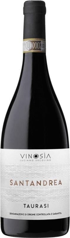 21,95 € Spedizione Gratuita | Vino rosso Vinosìa Santandrea D.O.C.G. Taurasi