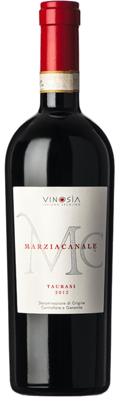 Free Shipping | Red wine Vinosìa Marziacanale D.O.C.G. Taurasi Campania Italy Aglianico 75 cl