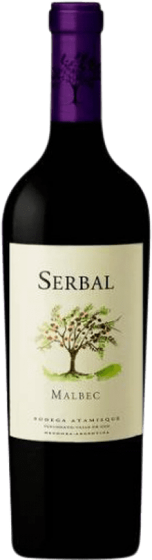 Бесплатная доставка | Красное вино Tierras Atamisque Serbal I.G. Valle de Uco Мендоса Аргентина Malbec 75 cl