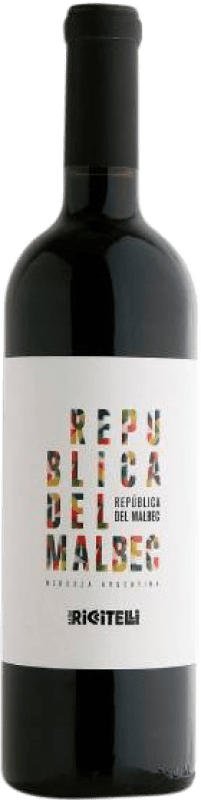 Бесплатная доставка | Красное вино Matías Riccitelli Republica I.G. Mendoza Мендоса Аргентина Malbec 75 cl