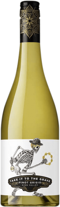 Free Shipping | White wine Take It To The Grave I.G. Tumbarumba Nueva Gales Australia Pinot Grey 75 cl