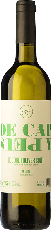 7,95 € | White wine JOC De Cap a Peus Aged D.O. Empordà Catalonia Spain Grenache White, Macabeo Bottle 75 cl