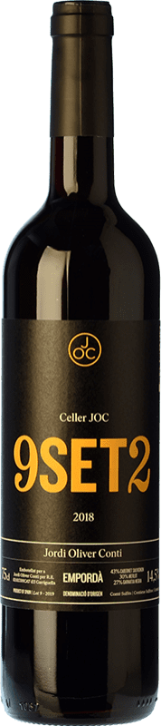 12,95 € | Red wine JOC 9Set2 Oak D.O. Empordà Catalonia Spain Merlot, Grenache, Cabernet Sauvignon, Cabernet Franc Bottle 75 cl