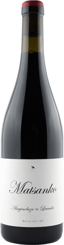 Free Shipping | Red wine Aseginolaza & Leunda Matsanko D.O. Navarra Navarre Spain Tempranillo, Grenache Tintorera, Viura 75 cl