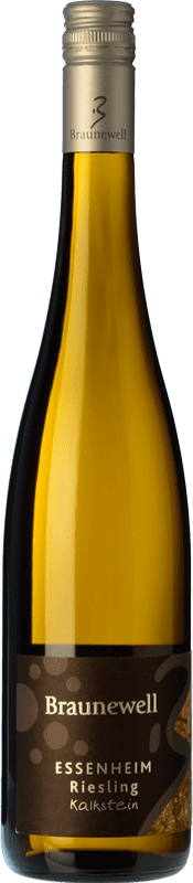 送料無料 | 白ワイン Braunewell Essenheim Kalkstein Crianza — クリアンサ Q.b.A. Rheinhessen ドイツ Riesling — リースリング 75 cl