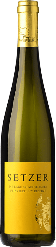 Envoi gratuit | Vin blanc Setzer Die Lage Crianza I.G. Niederösterreich Niederösterreich Autriche Grüner Veltliner 75 cl