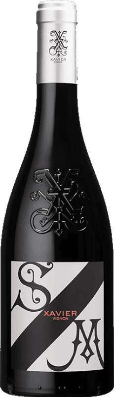 Free Shipping | Red wine Xavier Vignon Cuvée S.M 1st Edition Aged A.O.C. Côtes du Rhône Rhône France Syrah, Grenache 75 cl