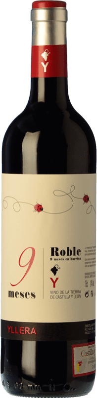 5,95 € | Vino Rosso Yllera 9 Meses Rovere I.G.P. Vino de la Tierra de Castilla y León Castilla y León Spagna Tempranillo 75 cl