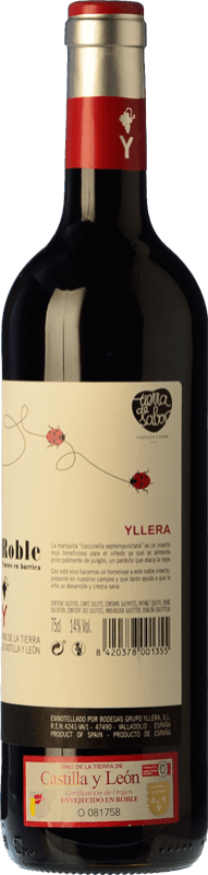 5,95 € Free Shipping | Red wine Yllera 9 Meses Roble I.G.P. Vino de la Tierra de Castilla y León Castilla y León Spain Tempranillo Bottle 75 cl