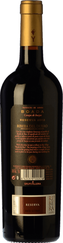 19,95 € Free Shipping | Red wine Yllera Boada Reserva D.O. Ribera del Duero Castilla y León Spain Tempranillo Bottle 75 cl